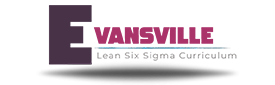 Lean Six Sigma Curriculum Evansville Logo